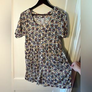 Honors brand vintage floral romper, size M